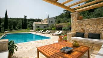 Hill side Corfu property plot